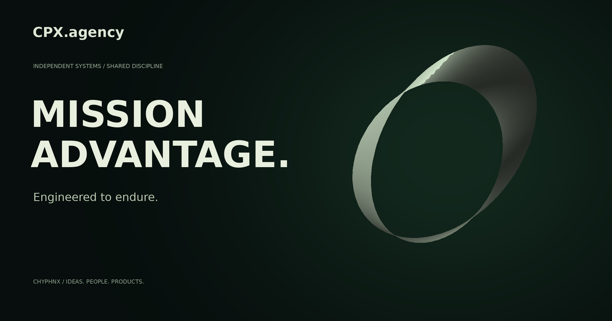 Screenshot of cpx.agency